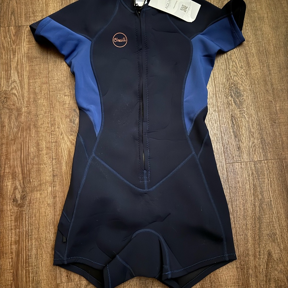 O'Neill Wetsuits Women's Full Zip Short Sleeve Spring